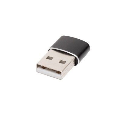 Adaptor USB-C mama - USB-A tata, metalic - USBC A2